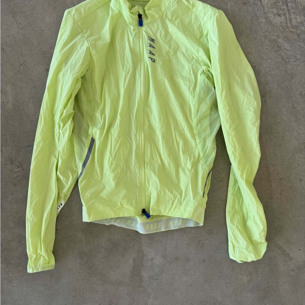 MAAP Neon Green Windbreaker Jacket